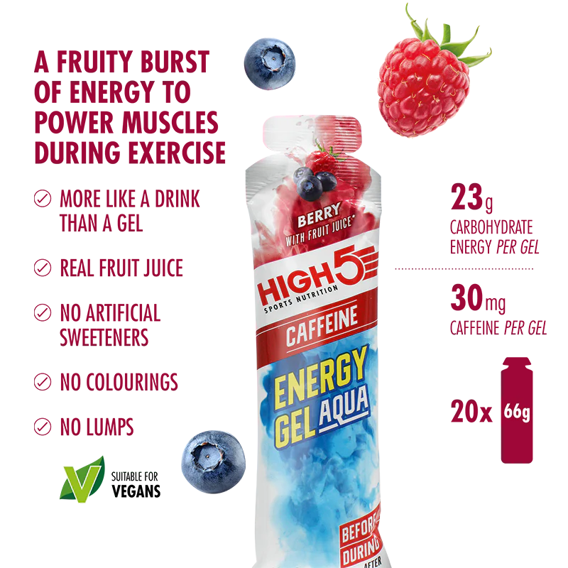 HIGH 5 Energy Gel Aqua Caffeine